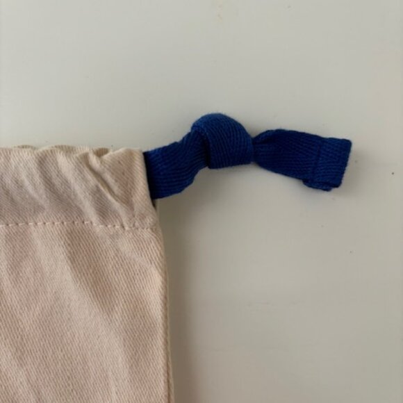 BRAND NEW FROM LV! MEDIUM DUST BAG W/BLUE DRAWSTRING - Picture 3 of 4